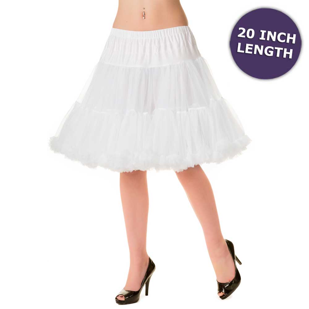 Banned - Walkabout Jupon/petticoat - Blanc